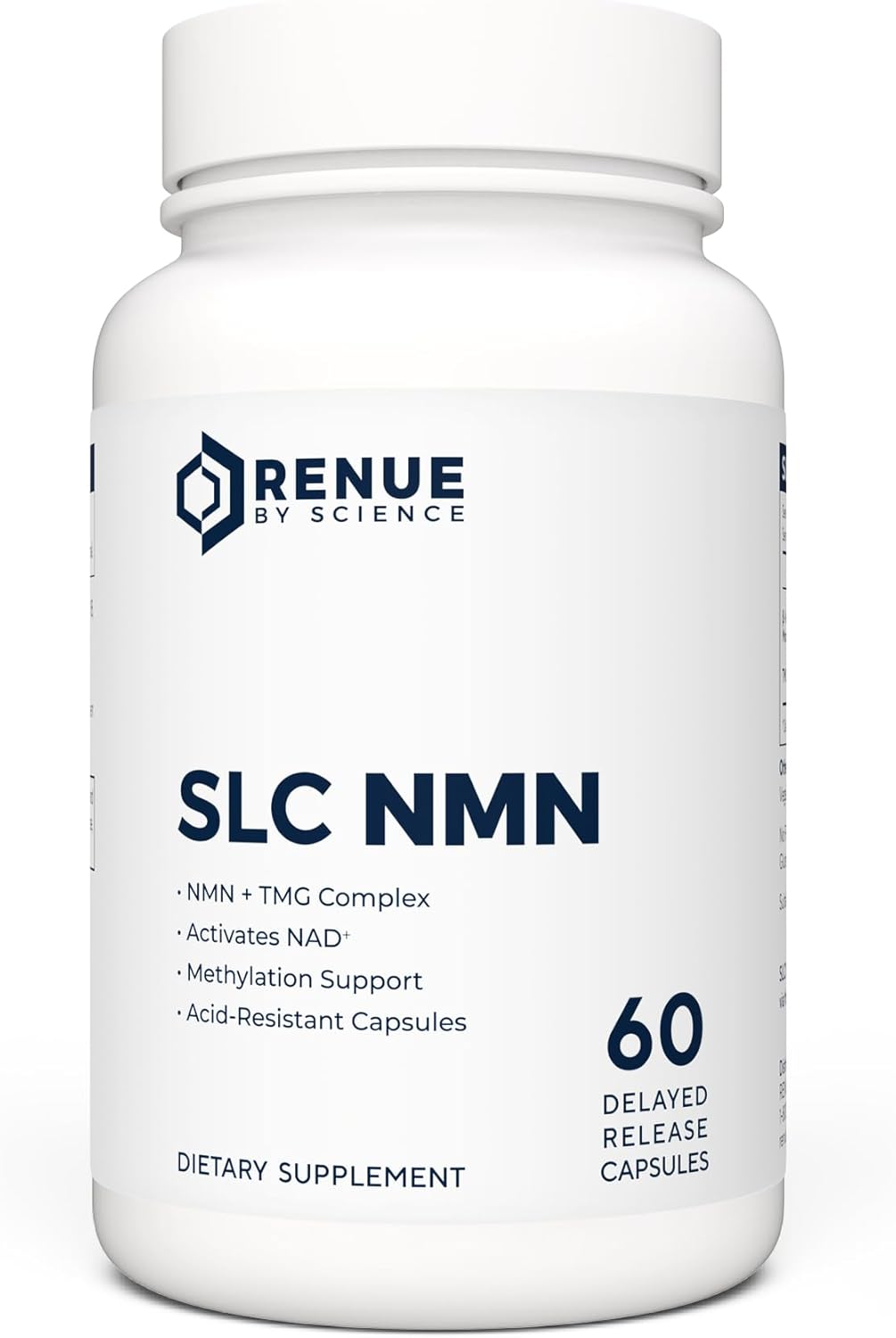 Renue By Science NMN Food Supplement - 60 SLC Enteric Capsules, 250mg per Serving - görsel 1