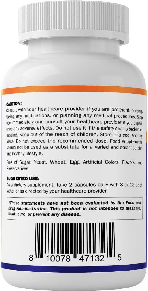 Vitamatic Irish Sea Moss – 120 Vegetarian Capsules with Bladderwrack & Burdock Root - görsel 8