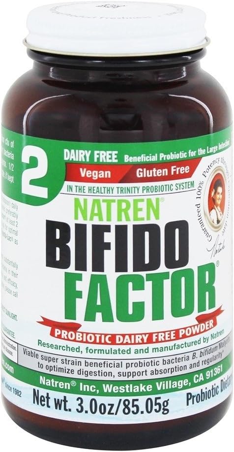 Natren Bifido Factor – Dairy Free Probiotic Supplement, 85 g - görsel 1