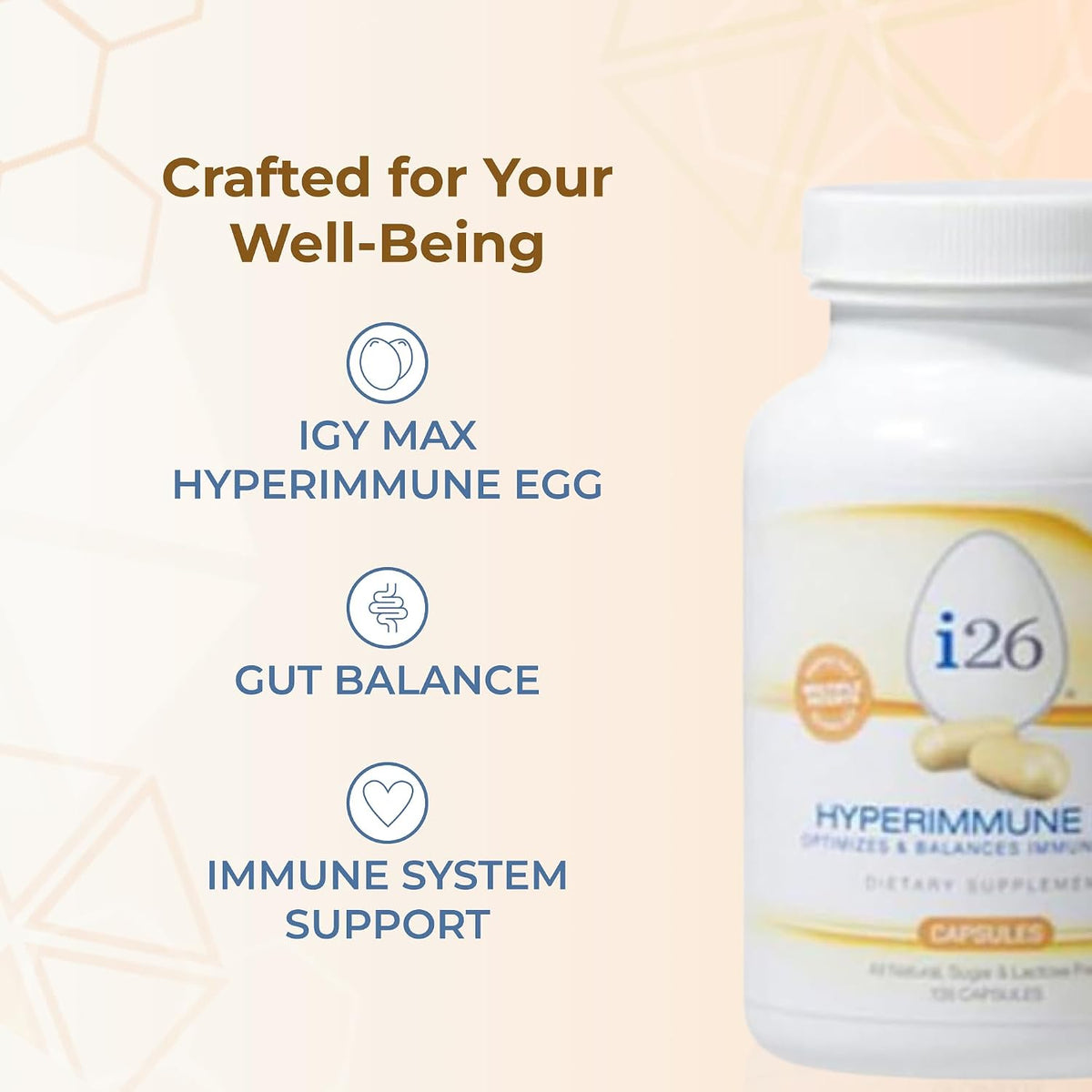 Youngevity i26® Hyperimmune Egg Capsules – Immune and Digestive Support – 135 Capsules - görsel 5