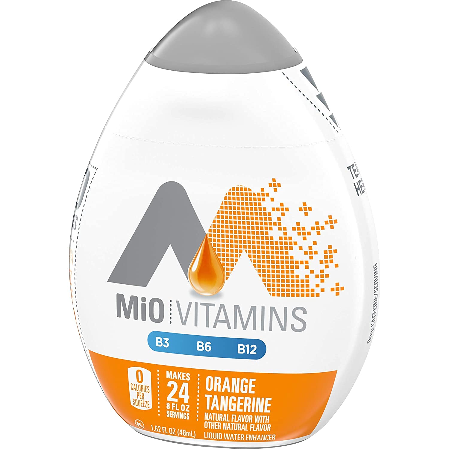 Mio Vitamins Liquid Water Enhancer, Orange Tangerine, 48 ml, 4-Pack - görsel 3