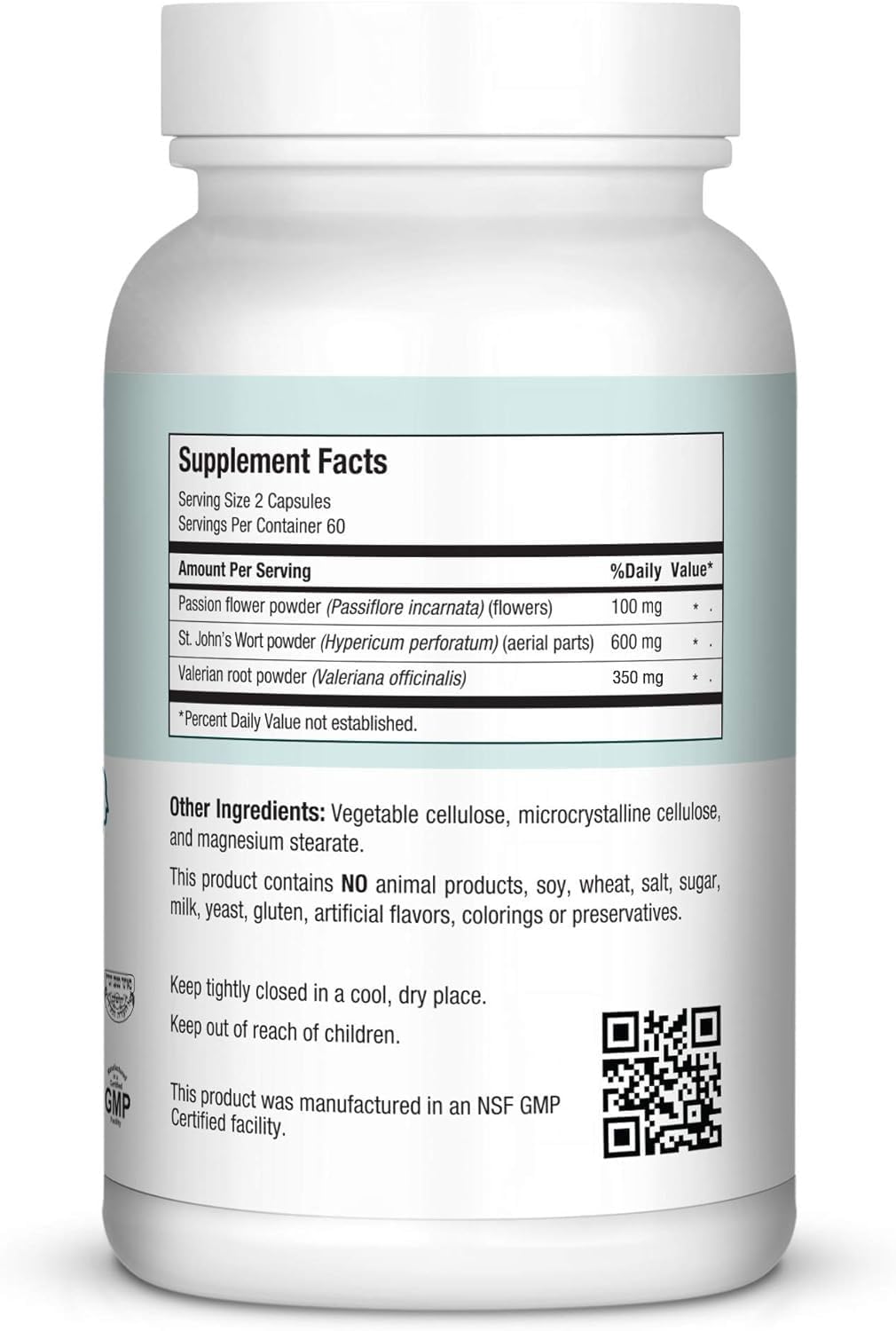 Maxi Health Kosher for Passover Calm Support Capsules – 120 Count - görsel 2