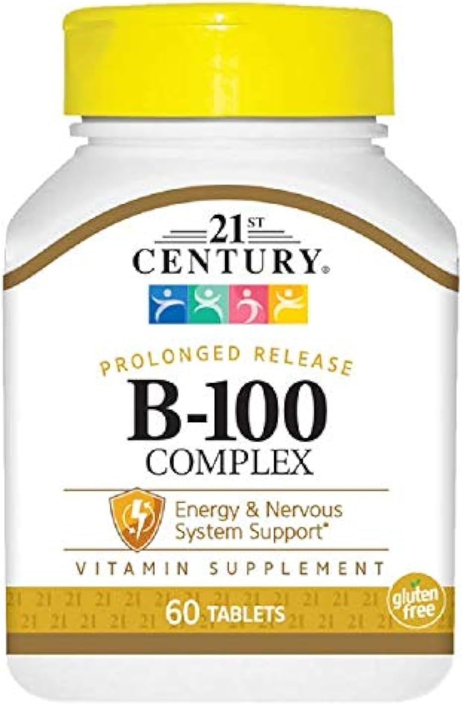 21st Century B-100 Complex Time Release, 60 Capsules - görsel 1