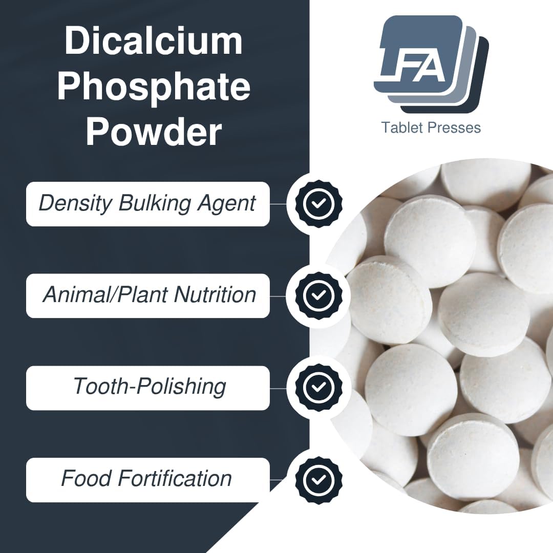 Dicalcium Phosphate Anhydrous (DCP) Powder - 25 kg (55 lb) - Food Grade Excipient - görsel 3