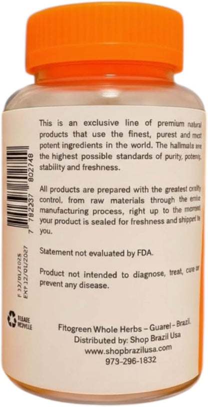Fitogreen Sucupira Oil (Pterodon emarginatus) 500 mg – 60 Soft gel capsules – Plant Based