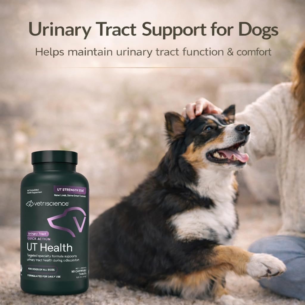 VetriScience Quick Action UT Health Chewable Tablets for Dogs - 90 Count - görsel 6