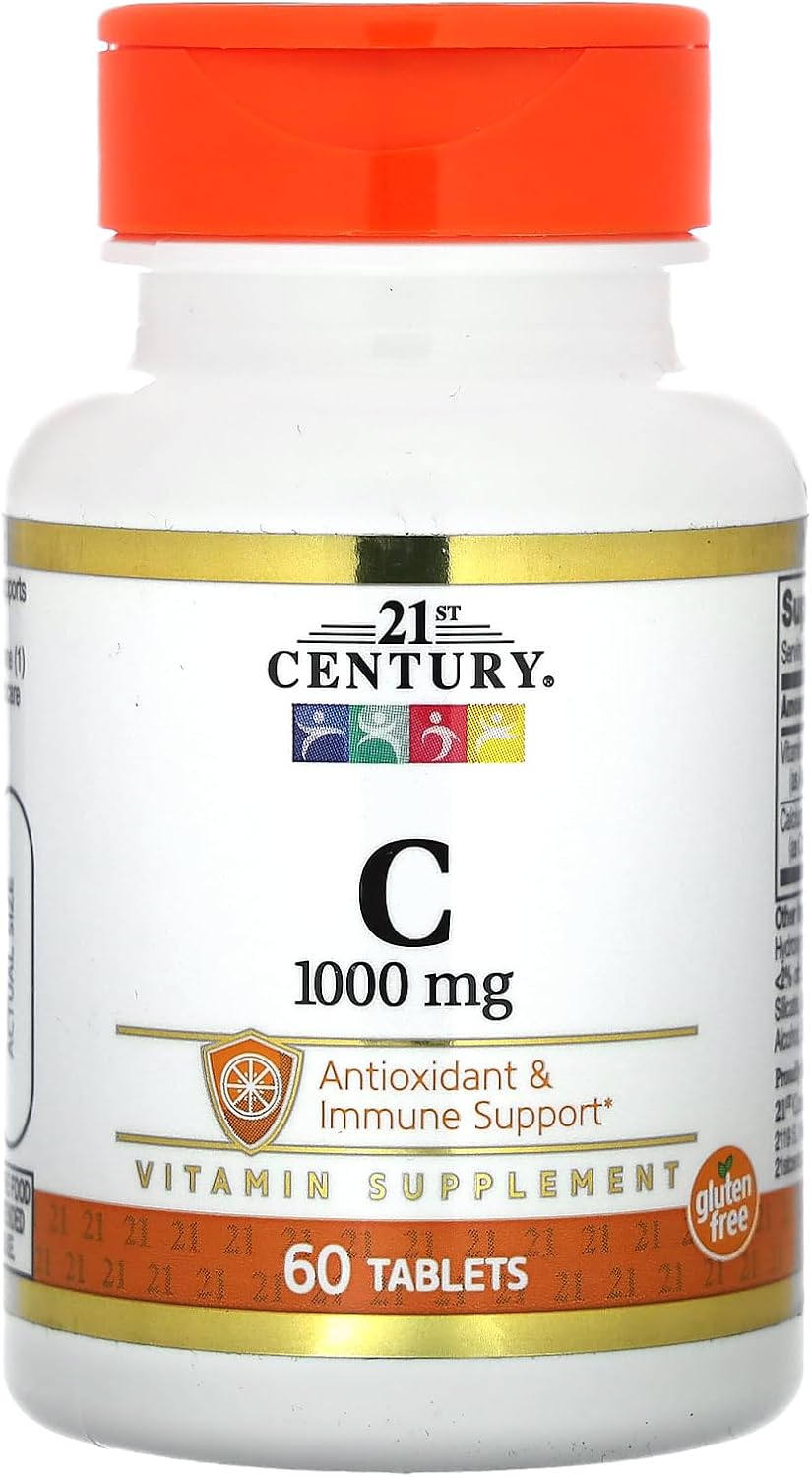 21st Century Vitamin C, 1,000 mg, 60 Tablets - görsel 1