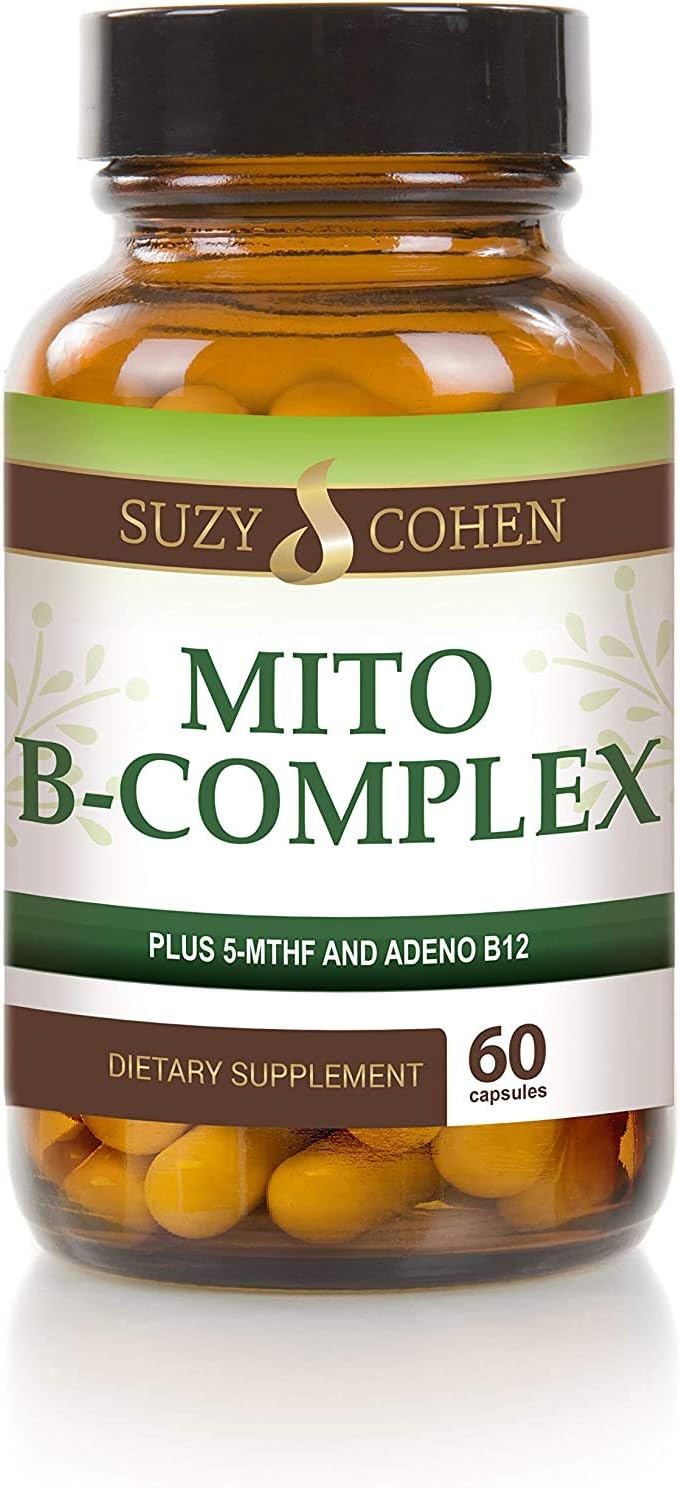 Script Essentials Suzy Cohen Mito B Complex Food Supplement - görsel 1