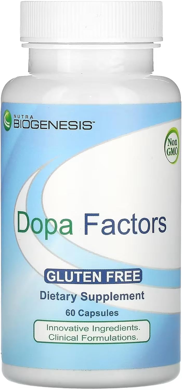 Biogenesis Dopa Factors Vegetable Capsules, 60 Capsules - görsel 1