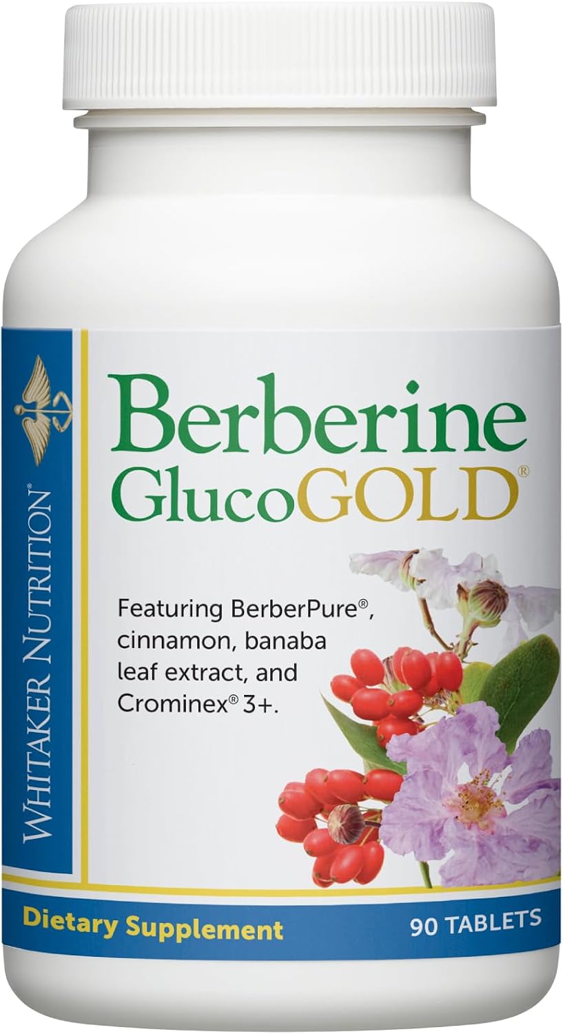 Dr Whitaker's Berberine GlucoGold Supplement with Berberine and Cinnamon - görsel 1