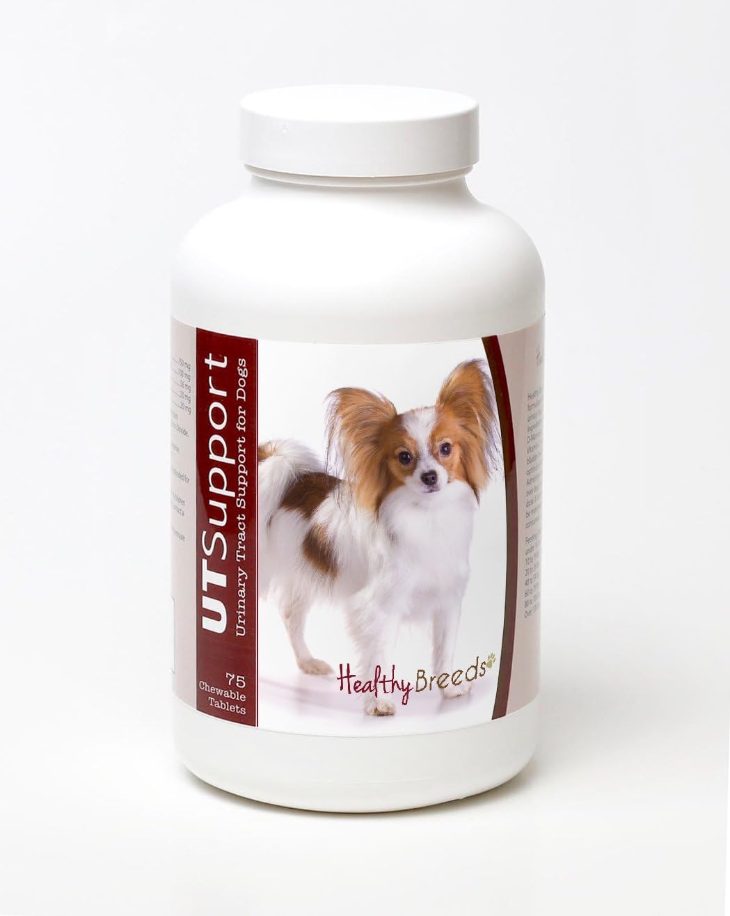 Healthy Breeds Papillon Cranberry Chewables, 75 Count - görsel 1