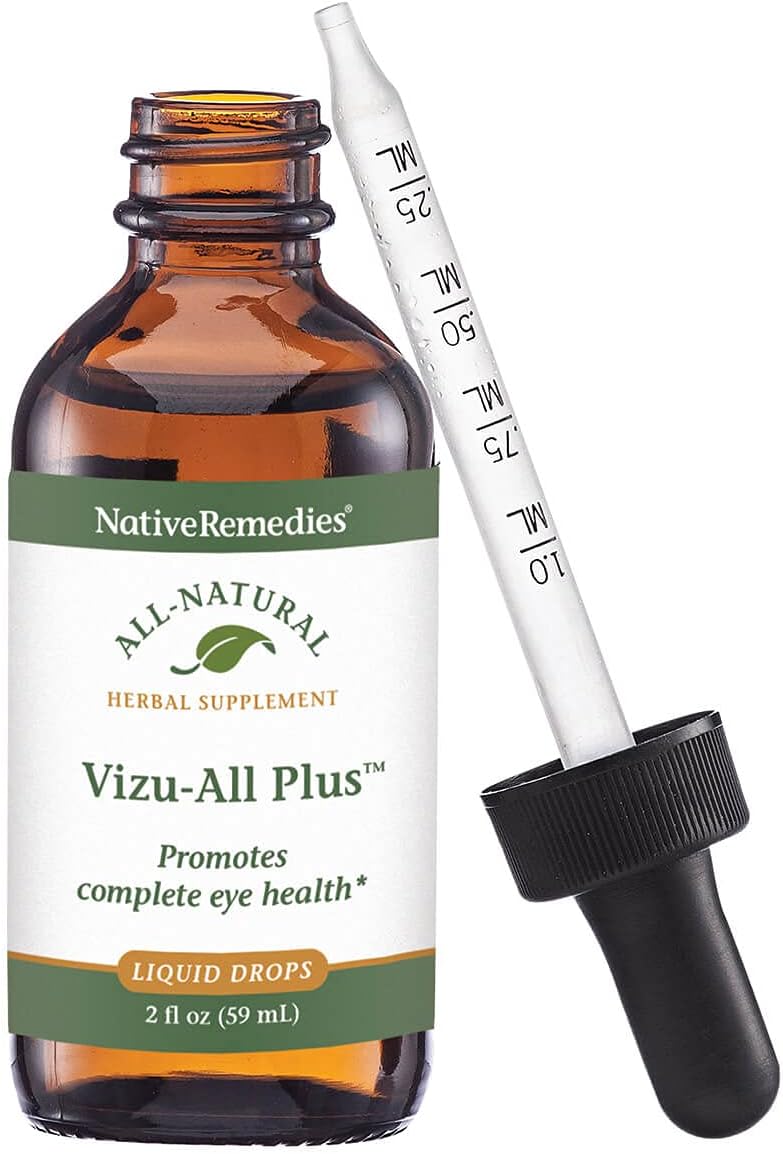 Native Remedies Vizu-All Plus - Herbal Tincture for Eye Health, 59 ml - görsel 2