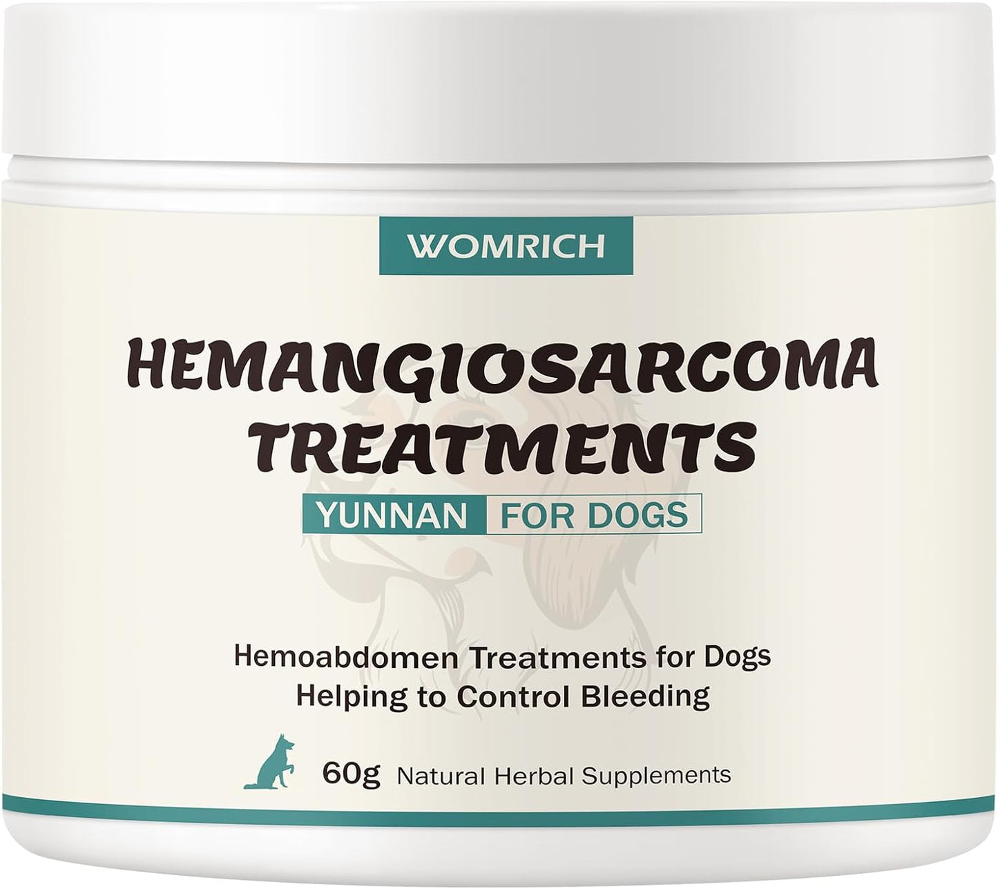 Quick Stop Bleeding for Dogs - Natural Yunnan Sanqi Powder (60g) - görsel 1