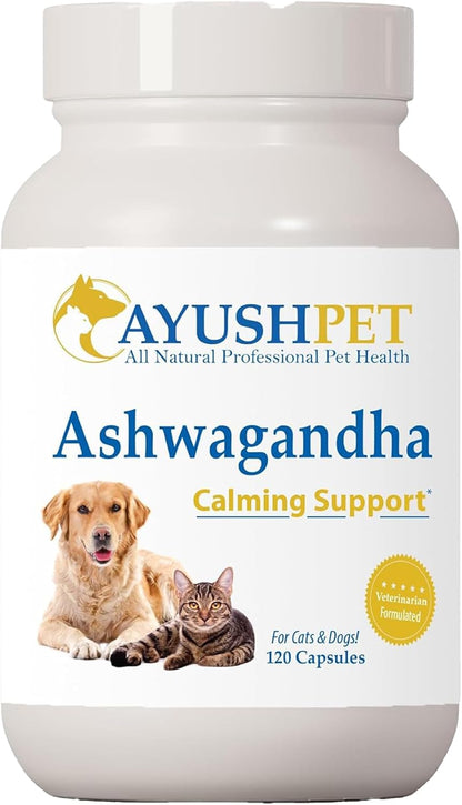 Ayush Pet Ashwagandha Capsules for Dogs & Cats