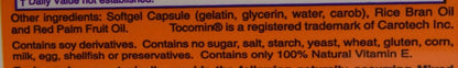 NOW Foods Advanced Gamma E 120 Softgels