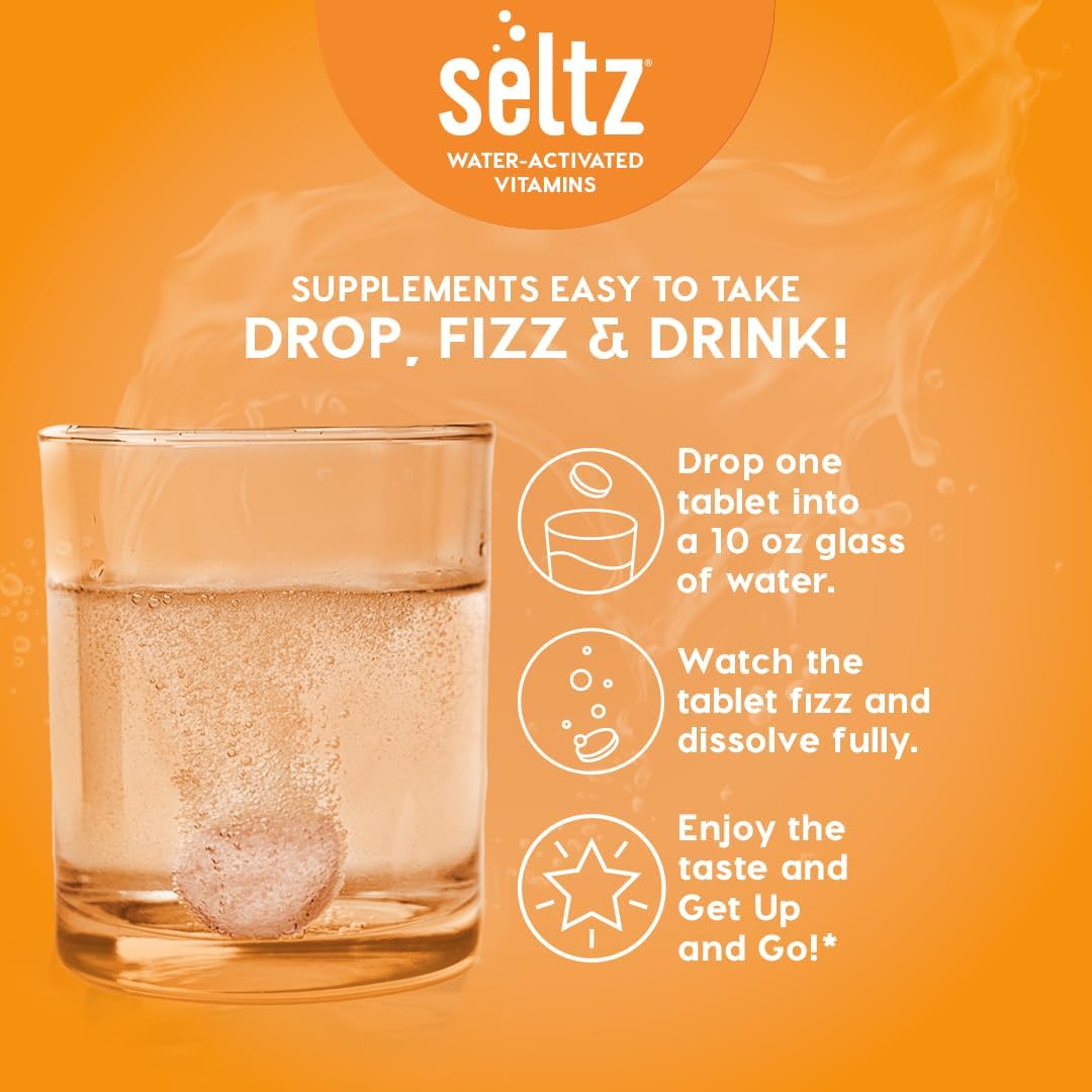 Seltz Multivitamin Drink Tablets with Lutein – 120 Tablets (6 Tubes) - görsel 5