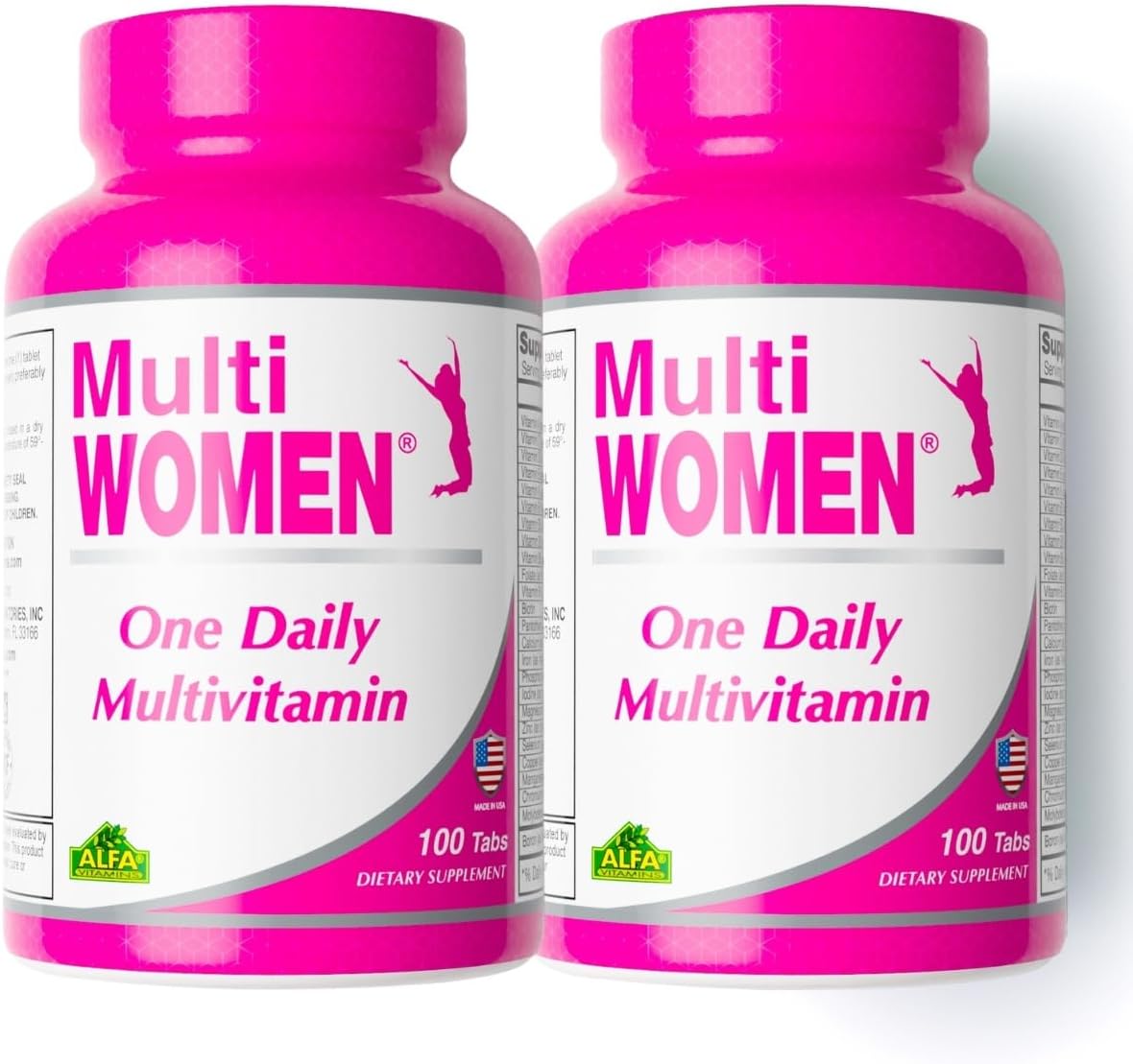 ALFA VITAMINS Multi Men Vitamins Food Supplement with Essential Vitamins & Minerals for Men - Amino Acids + Antioxidants - 100 Tablets - görsel 7