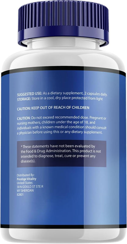 Neuro Thrive Brain Supplement – Memory & Cognitive Support (2 Pack, 120 Capsules)