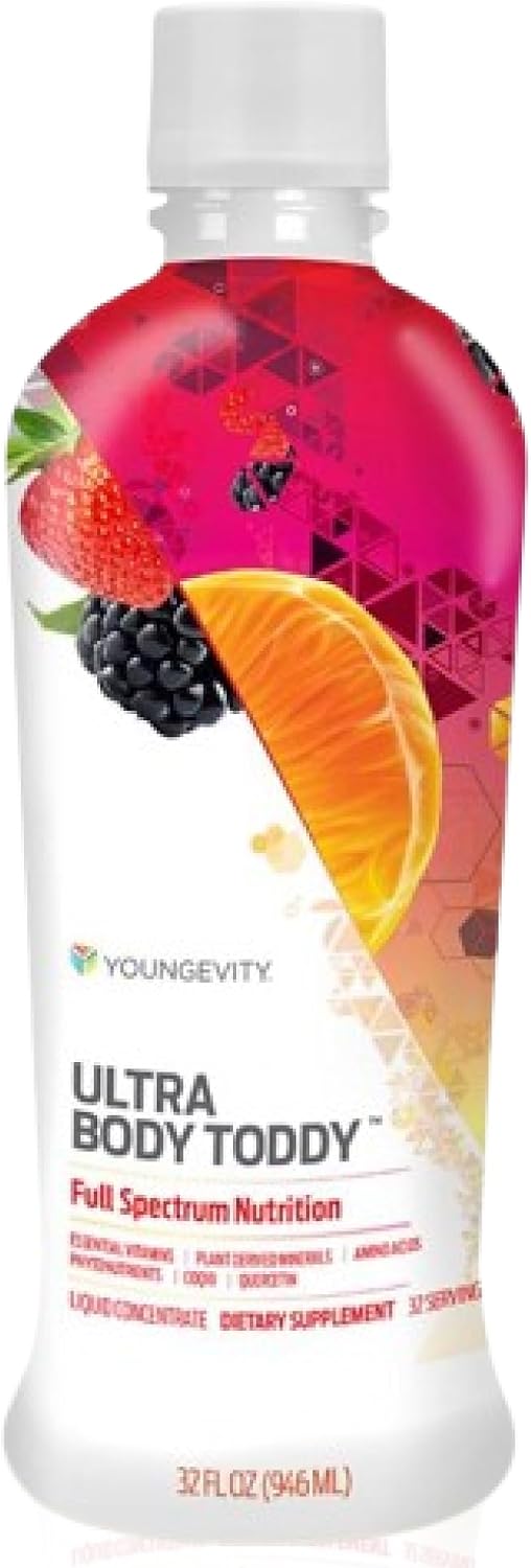 Youngevity Ultra Body Toddy™ - 100+ Nutrient Mega Multivitamin Mineral Supplement for Men and Women - Enhanced Absorption - Phytonutrients - Amino Acids (2 x 946 ml)