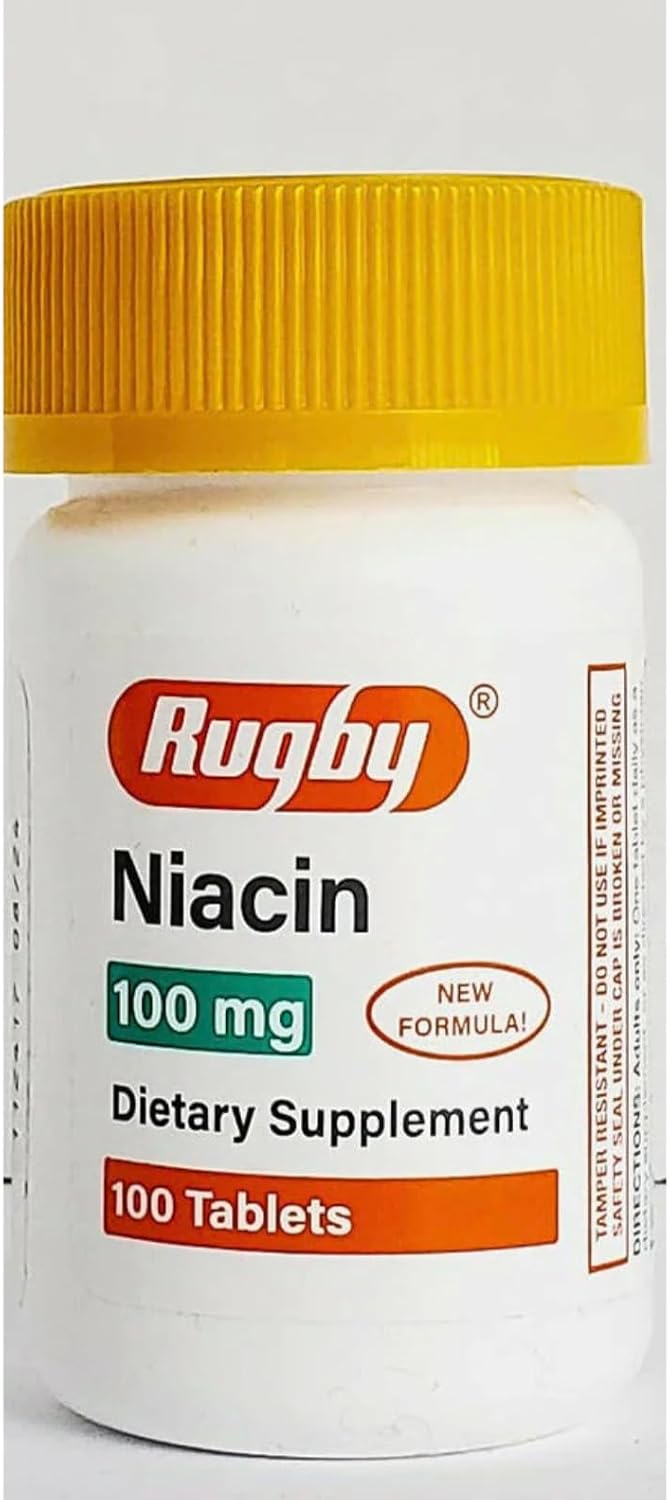 Special Pack of 5 – Niacin 100mg Tablets (500 Tablets) - görsel 1