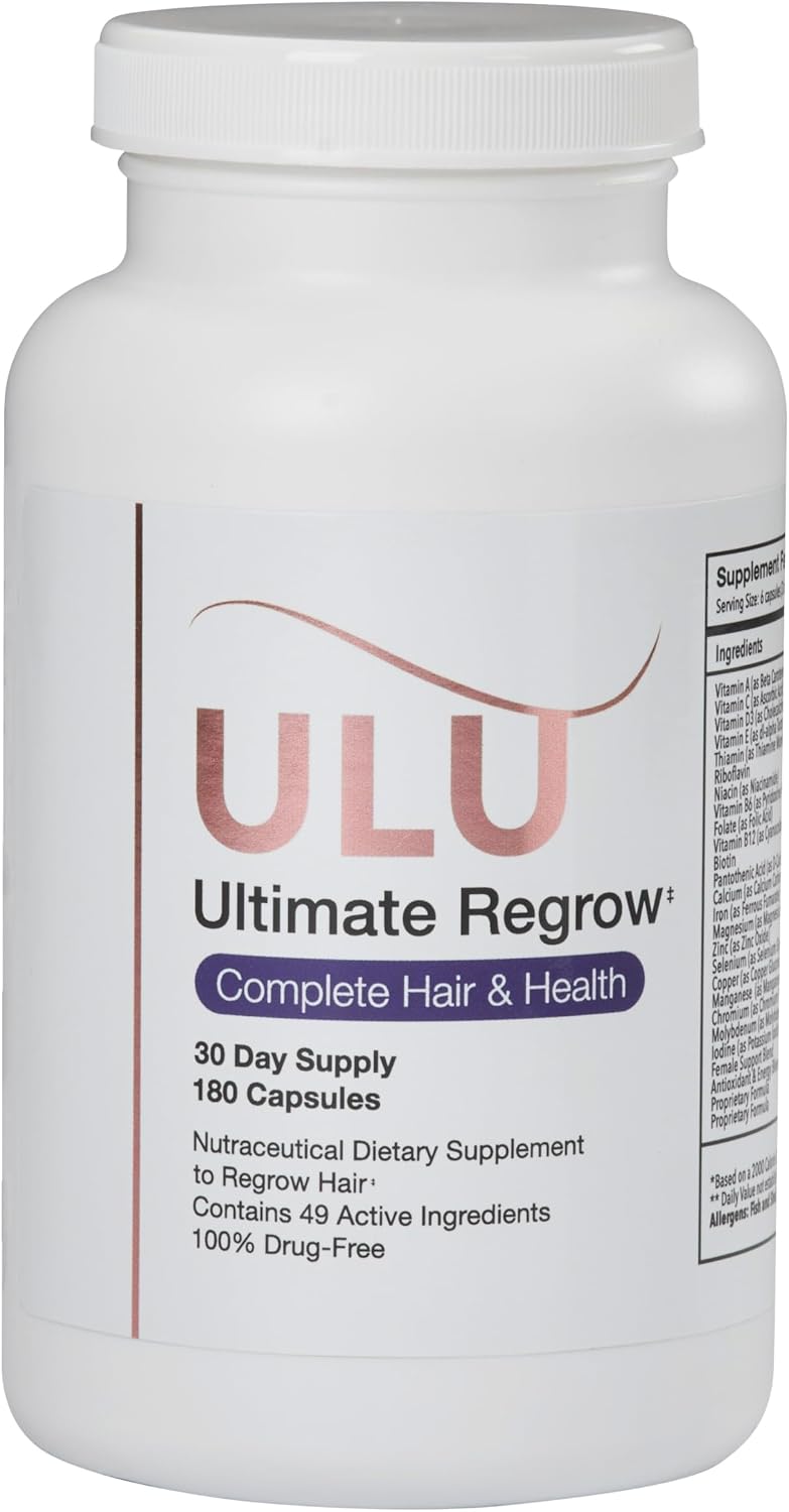 ULULIFE Ultimate Regrow Multivitamin – Hair, Skin and Nails Support (360 Capsules) - görsel 9