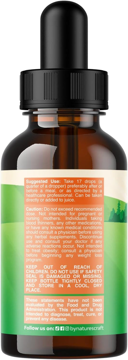 Natures Craft Kids Vitamin D3 K2 Drops - Organic Vitamin D for Kids for Strong Bones & Joints - Infants, Babies and Toddlers Immune Support Drops Liquid Supplement - 60 ml (Pack of 1)