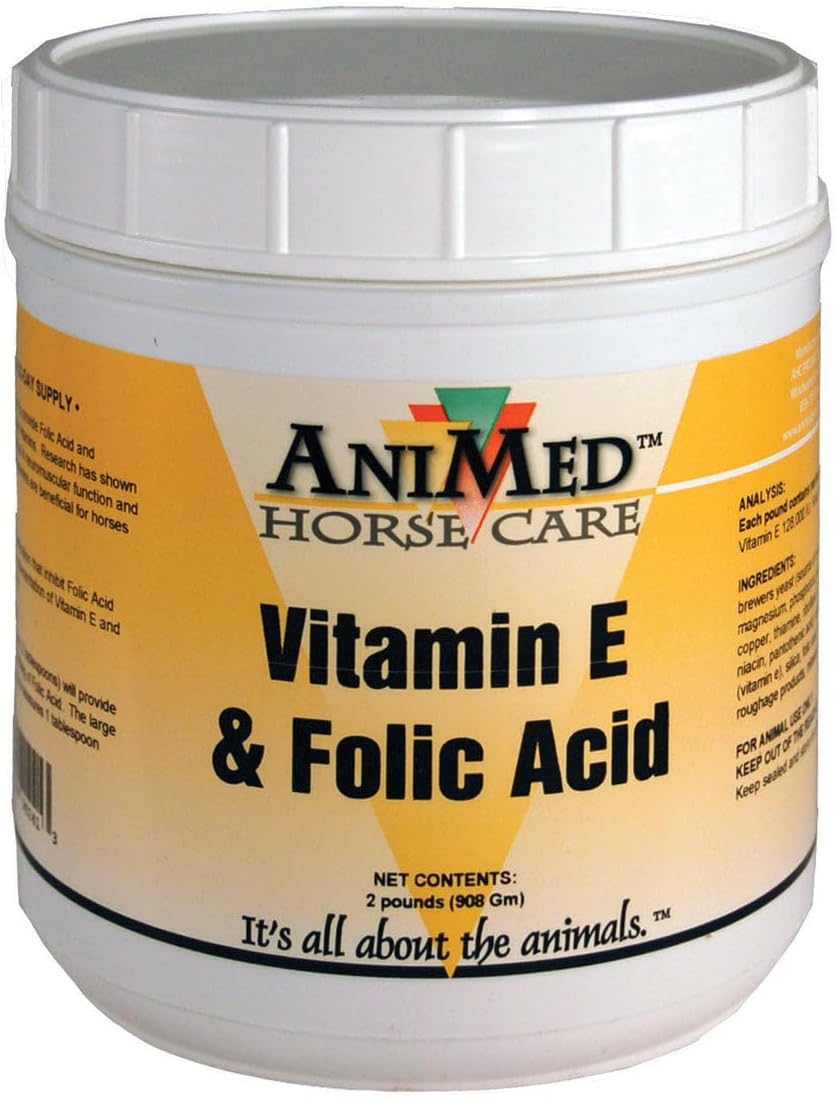 AniMed Vitamin E and Folic Acid for Horses (900 g) - görsel 1