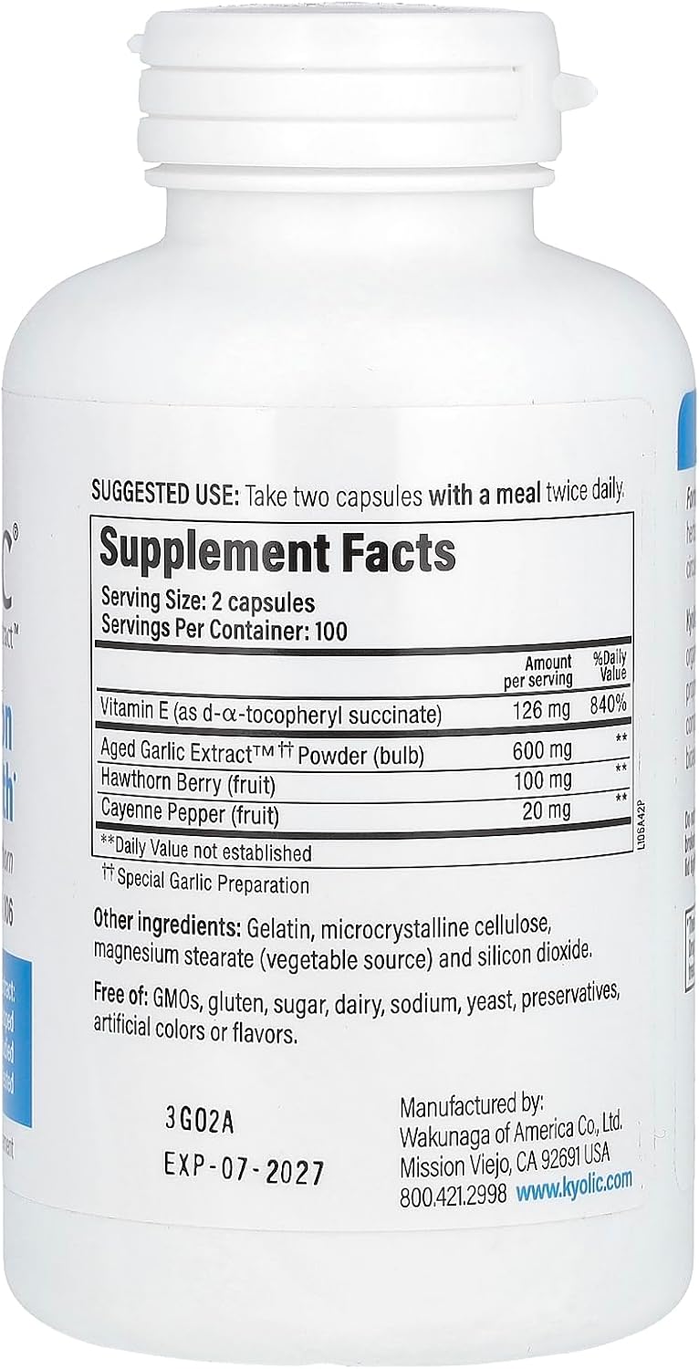 Kyolic Formula 106 Herb & E - görsel 2
