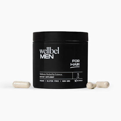 WELLBEL Men Clean Supplement for Hair, Skin and Nails – 90 Capsules
