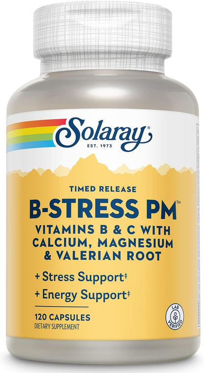 SOLARAY B-Stress P.M. | 120 Capsules