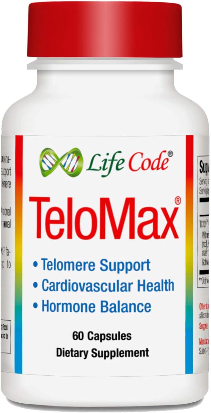 Life Code TeloMax - Telomere Supplement for Healthy Cell Function - görsel 1