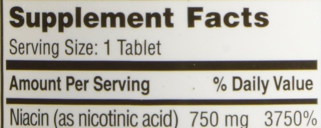 ENDUR-ACIN Niacin B3 750 mg Extended Release Tablets - görsel 6