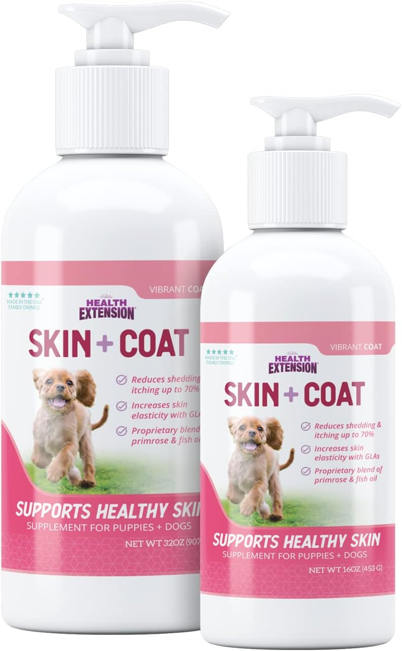Health Extension Skin & Coat Supplement for Dogs and Puppies, 473 ml - görsel 3