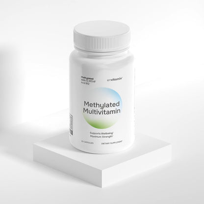 envitamin Methylated Multivitamin Multimineral Complex with L-Methylfolate, Methylated B12, 5-MTHF, Inositol, and Lycopene