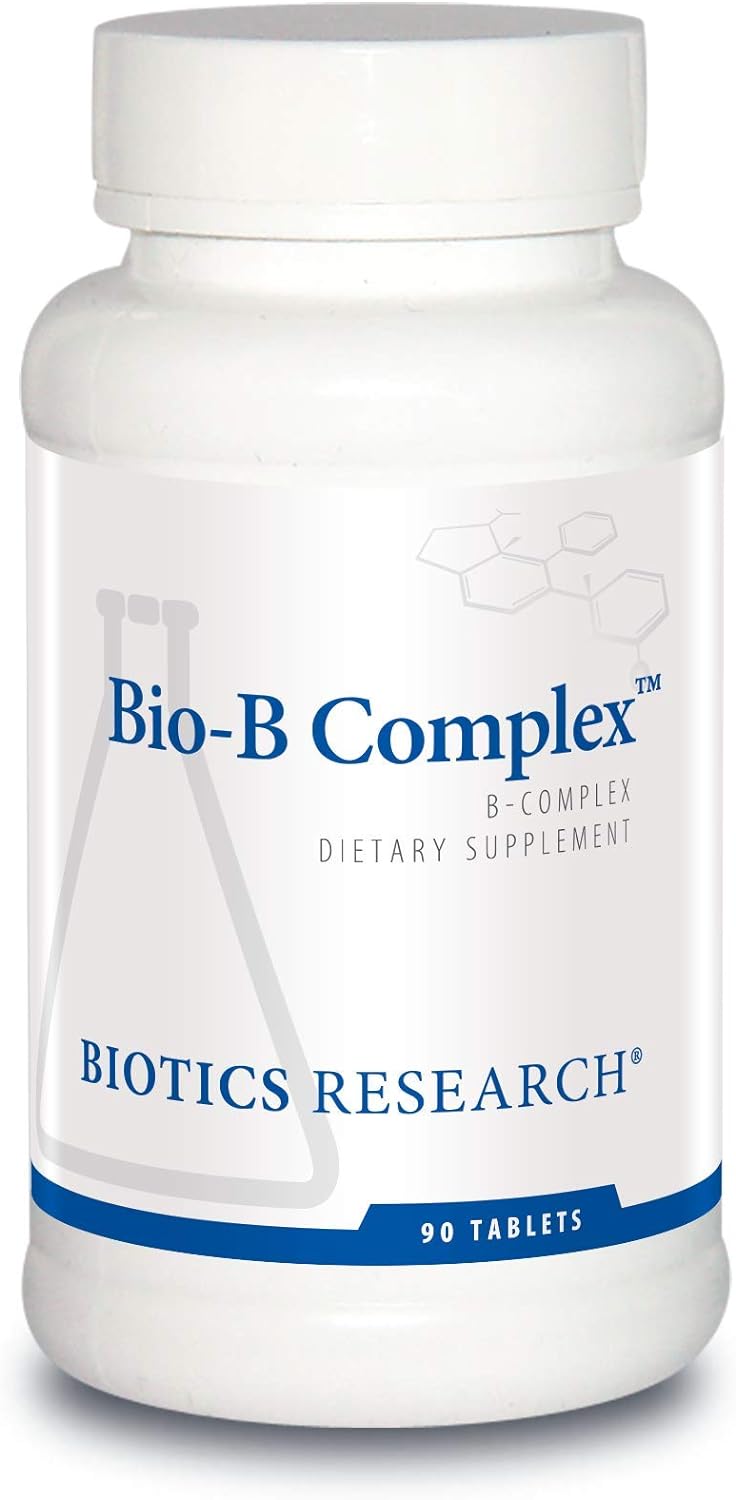 BIOTICS RESEARCH Bio B Complex – High Potency B-Complex with Folate and Vitamins B2, B6, B12 - görsel 1