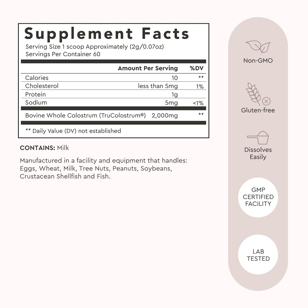 Alaya Naturals Bovine Colostrum Powder – Superfood for Gut Health, Immune Support and Muscle Recovery - görsel 5