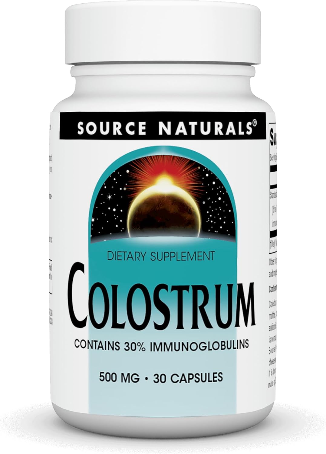 Source Naturals Colostrum Contains 30 Per Cent Immunoglobulins – 120 Capsules - görsel 5