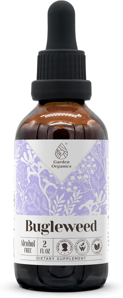 Bugleweed Alcohol-Free Natural Tincture Extract – Herbal Wellness – Liquid Drops from 100% Bugleweed (Lycopus virginicus) Dried Herb, 60 ml