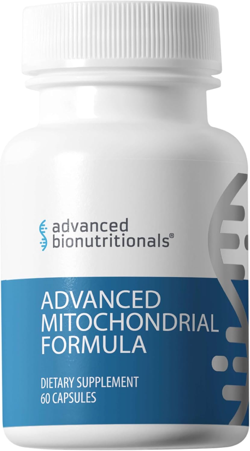 Advanced Bionutritionals Advanced Mitochondrial Formula – Food Supplement with Niacinamide, Quercetin, Resveratrol, Curcumin – 60 Tablets - görsel 1