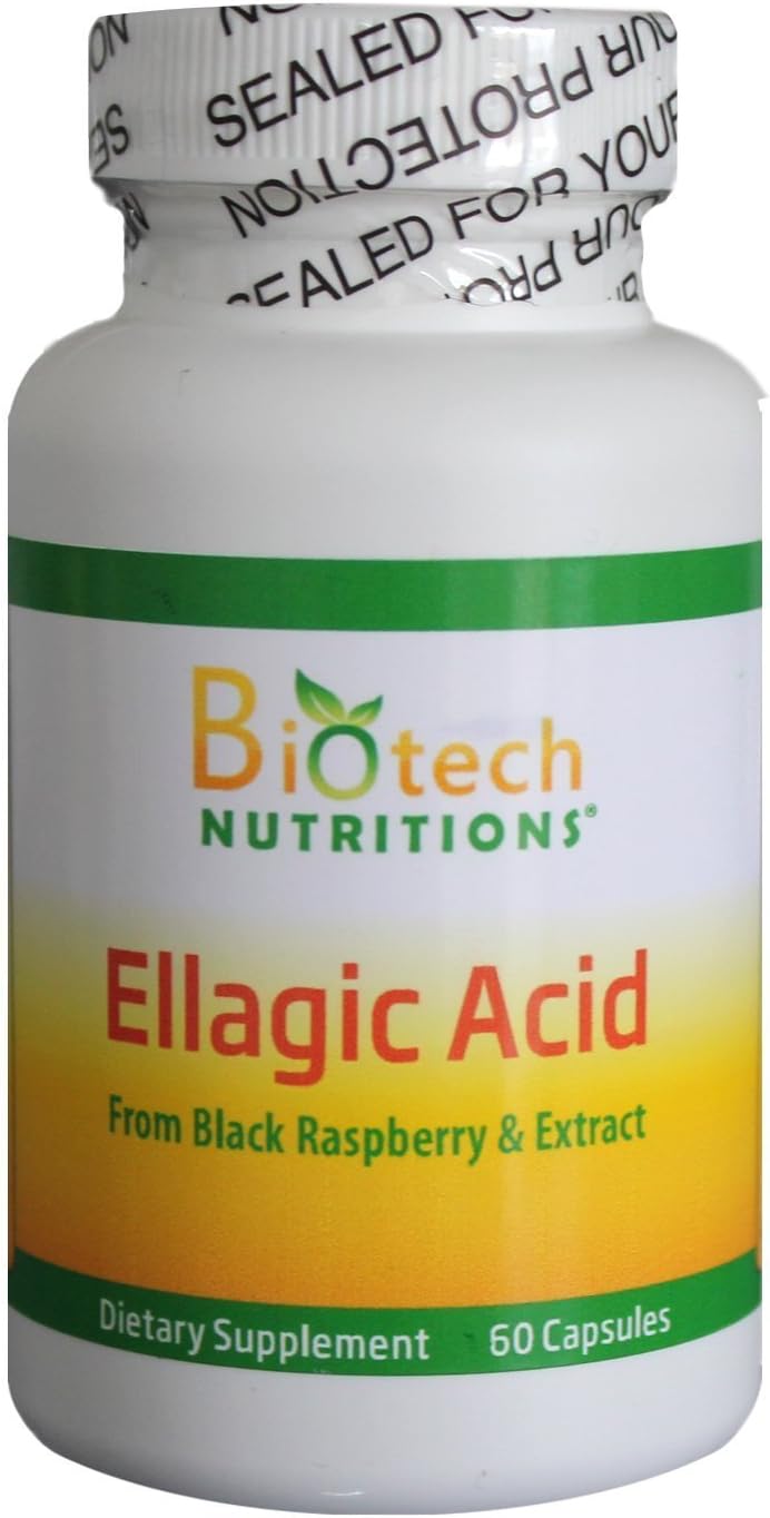 Ellagic Acid Capsules, 60 Vegetable Capsules (1120mg) - görsel 1
