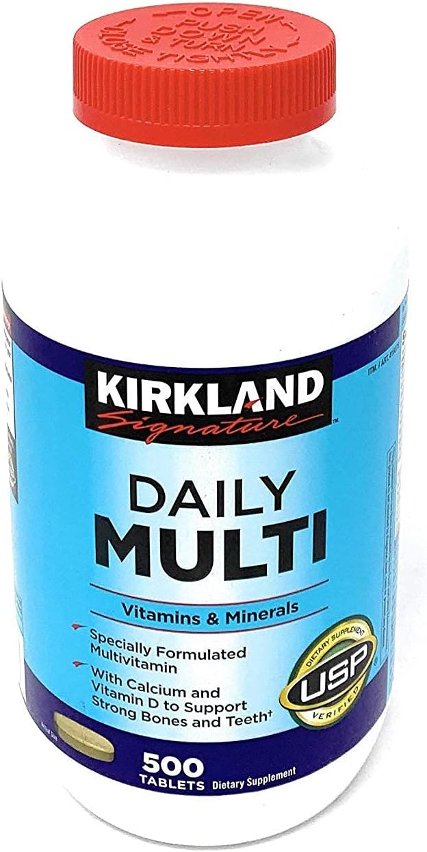 Kirkland Signature Daily Multi, 500 Tablets - görsel 1