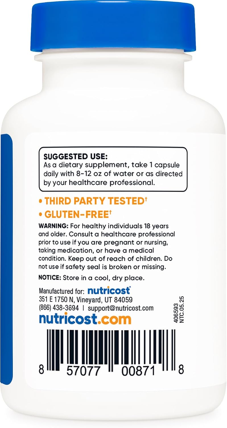 Nutricost Butterbur Extract Capsules (75mg) - 120 Capsules - görsel 4