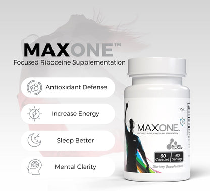 Max One, Optimised RiboCeine Supplementation, 60 Vegetable Capsules