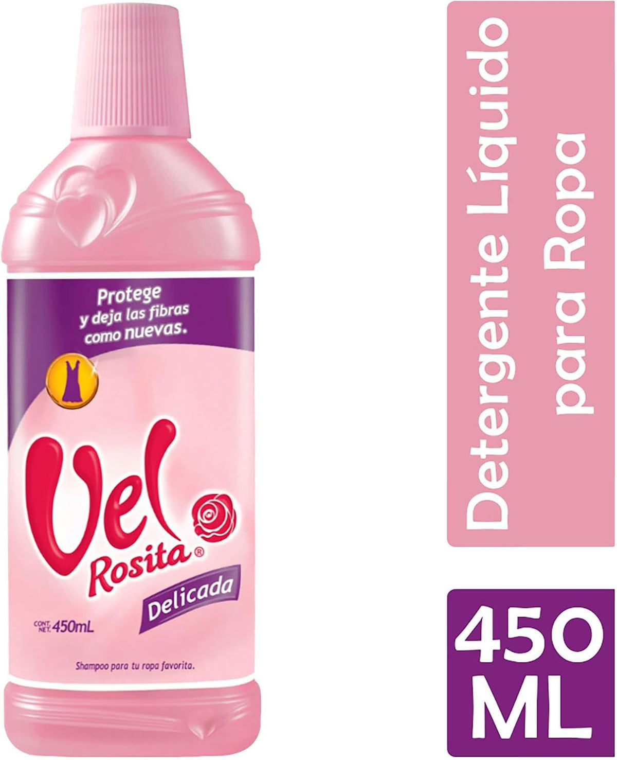 Vel Rosita Delicate Liquid Laundry Detergent - 450 ml - görsel 2