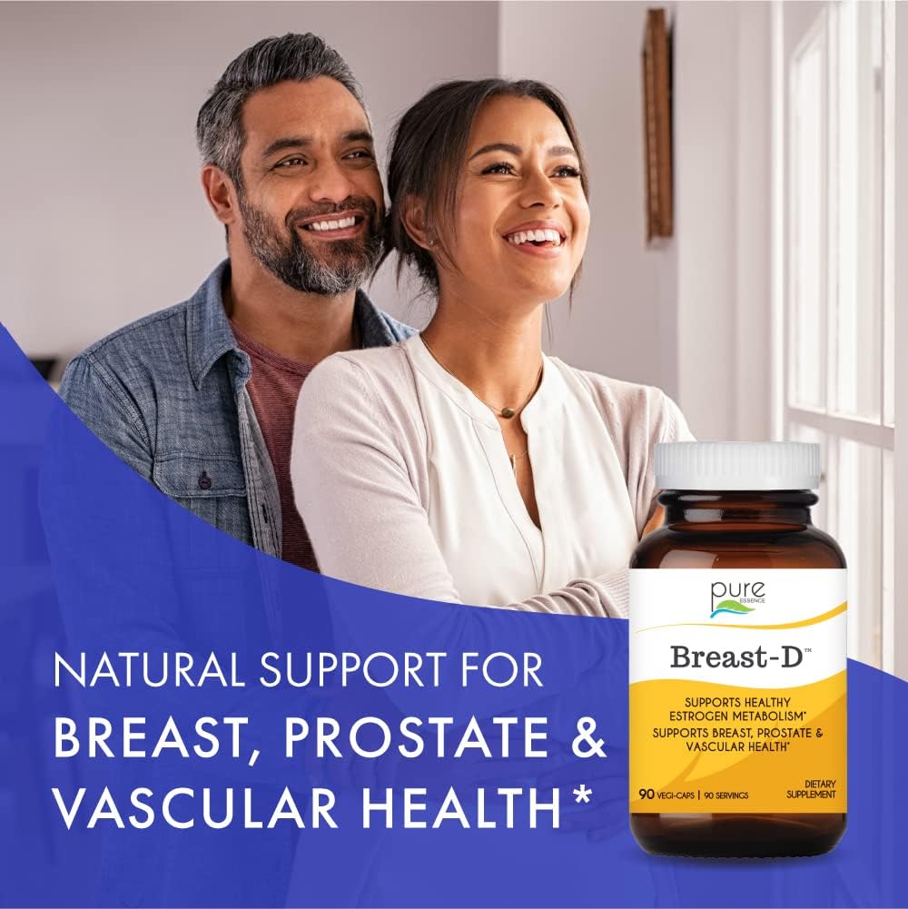 Breast D - Natural Supplement for Oestrogen Balance, Hormonal Acne, and Menopause Support - görsel 3