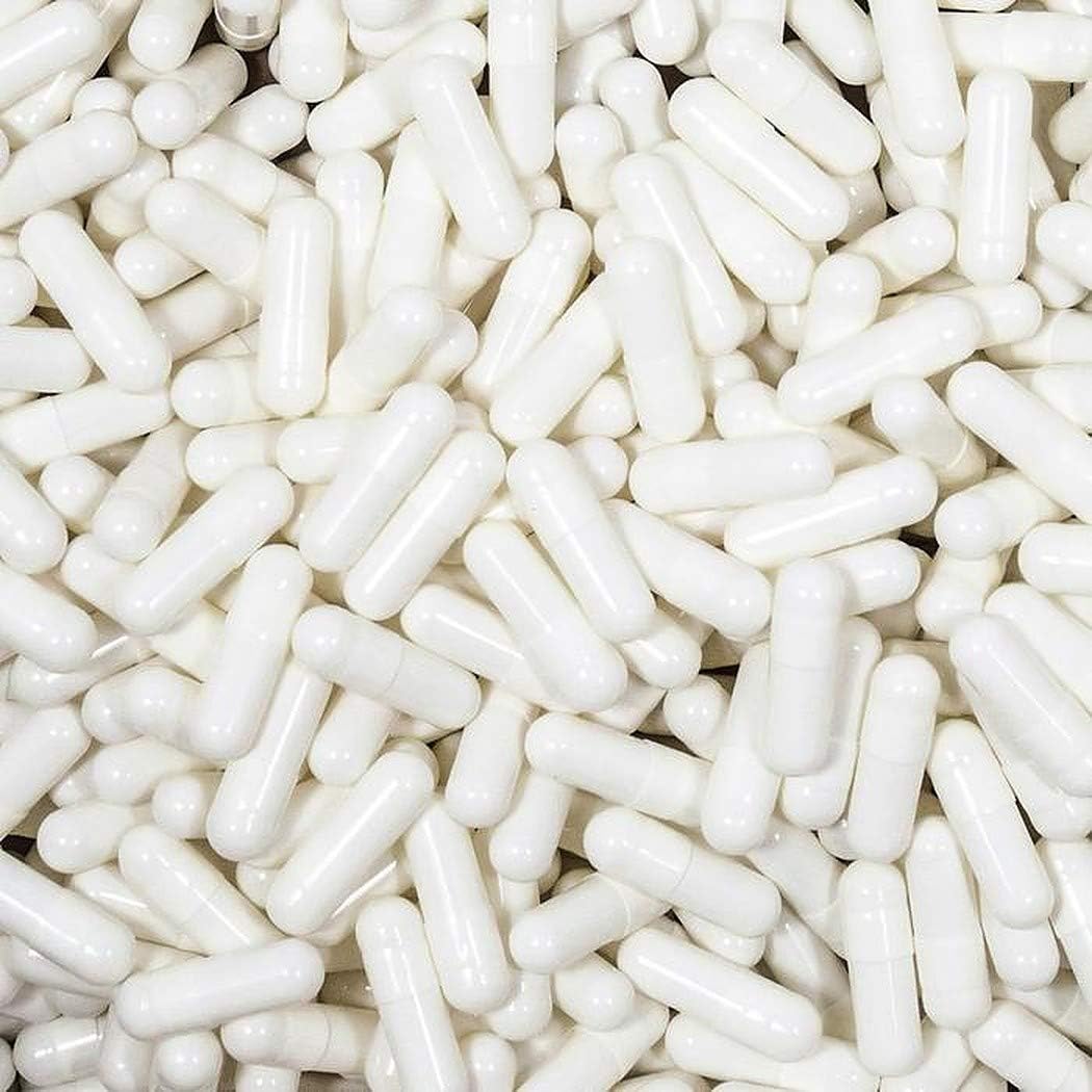XPRS Nutra Size 2 Empty Gelatine Capsules - White - 10000 Count - görsel 1