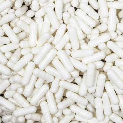 XPRS Nutra Size 2 Empty Gelatine Capsules - White - 10000 Count