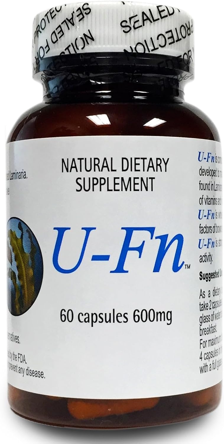 U-Fn U-Fucoidan Extract - 60 Capsules, 600 mg - görsel 1
