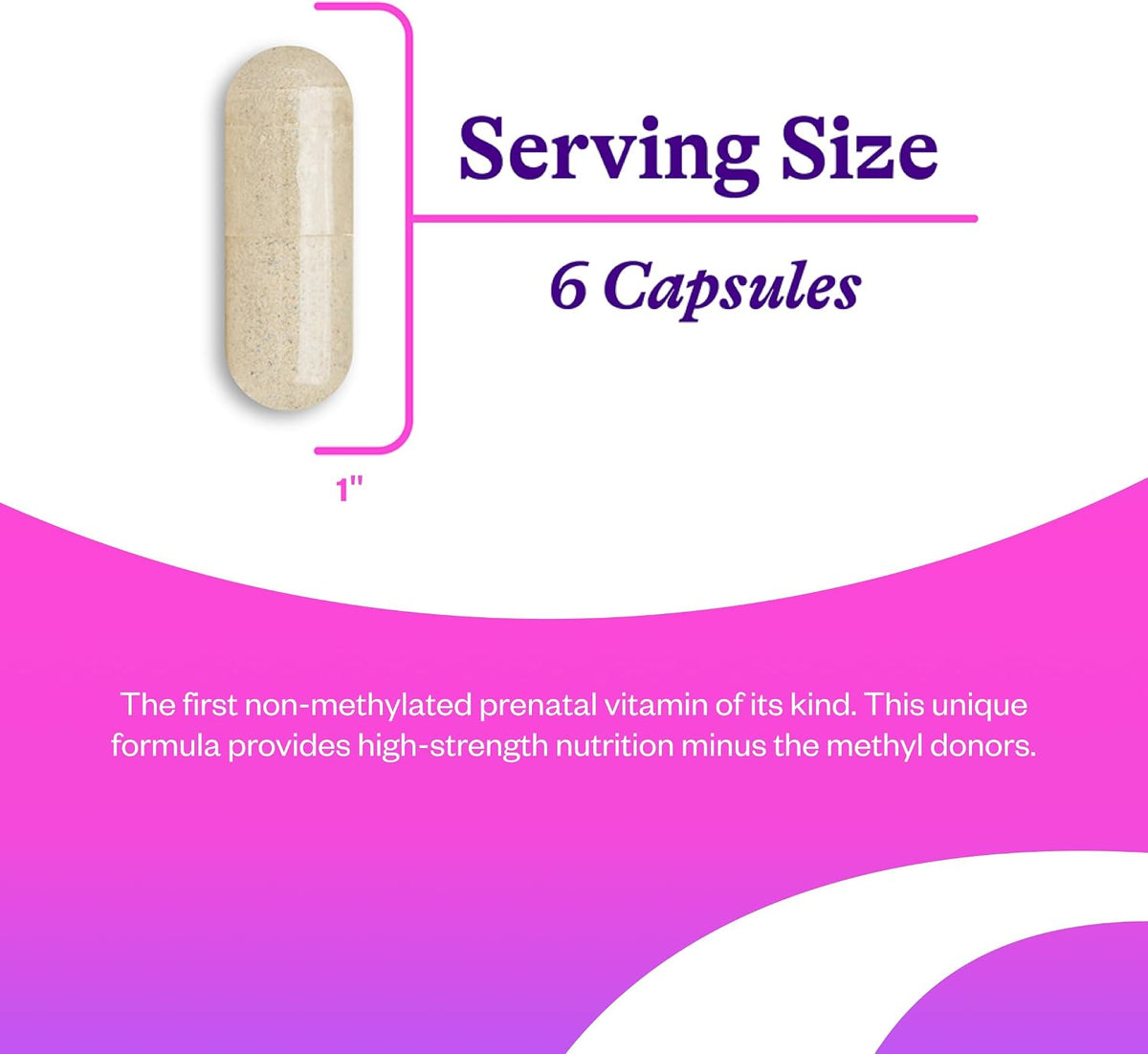 Seeking Health Optimal Prenatal MF - Methyl-Free Prenatal Vitamin with Folate, Vitamin B12, and Ginger (180 Capsules) - görsel 3