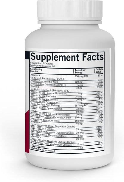 Kirkman Children's Multivitamin & Mineral Capsules – 120 Capsules